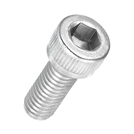 Kozelo 40pcs Socket Head Cap Screws - [M6-1 x 18mm] 304 Stainless Steel Allen Socket Drive for Electrical Motor 3D Printing Fan Engine Replacement Use, Silver