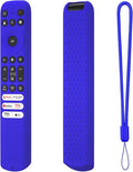 Hi Color Silicone Cover for TCL RC813 FMB1/RC923/RC902V Remote Protective Case Sleeve for TCL Smart TV Remote RC813 FMB1 Case Cover (Blue)