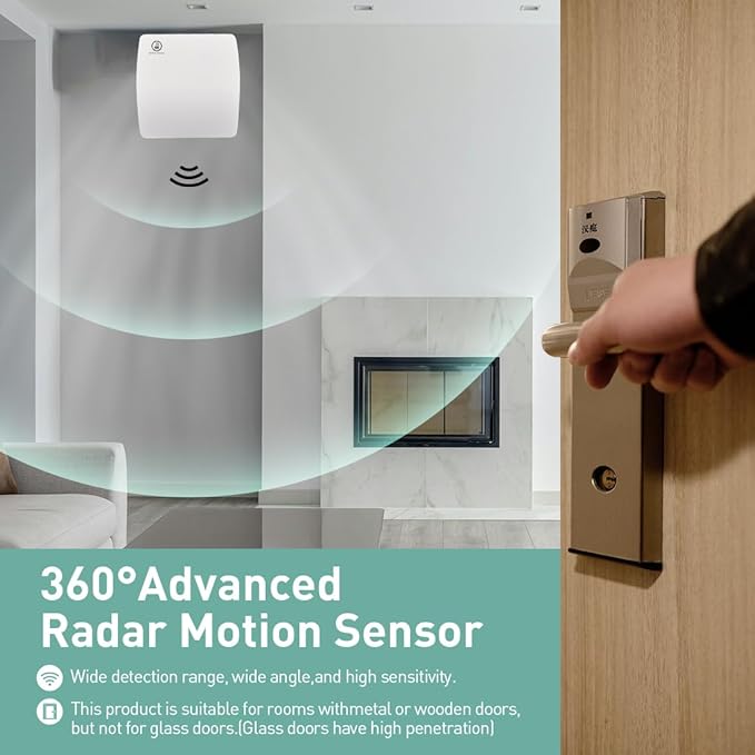 Hehou Bathroom Exhaust Automatic Fan for Wall and WIndow,Super Quiet 4 In Bathroom Motion Sensor and Delay Time Exhaust Fan with O Ring White 80 CFM Vent Fan