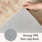 4x6 Tie-dye Beige Area Rug Washable Non-Slip Soft for Bedroom Living Room - Image 6