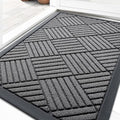 OLANLY Front Door Mat Outside Entrance 33x21, Waterproof Heavy-Duty Doormat by OLANLY