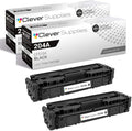 CS Replacement Toner Cartridge Compatible with HP 204A CF510A Black Color Pro MFP M180 MFP M180nw MFP M180n MFP M181fw MFP M154a 2 Set