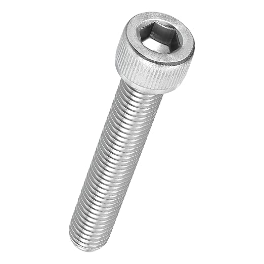 Kozelo 10pcs Socket Head Cap Screws - [M10-1.5 x 60mm] 304 Stainless Steel Allen Socket Drive for Electrical Motor 3D Printing Fan Engine Replacement Use, Silver