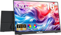 InnoView 16-inch 180Hz Portable Monitor FHD1920×1200 100% sRGB Laptop Screen Extender | 2 x Type-C & HDMI 16:10 Portable Monitor Compatible with 144hz/Macbook/Switch/PS5/Xbox