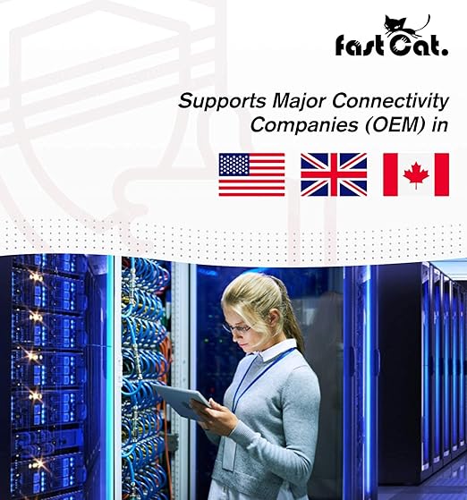 fast Cat. Speaker Wire 14 Guage 2C, UL Listed & CMR/CL3R-FT4 Rated - Speaker Cable w/PVC Jacket, 100% Oxygen-Free Pure Bare Copper - (41) MidFlex 14 Guage Wire - in-Wall Use-500ft Bulk Cable, White