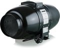 VENTS-US TT Silent M 250 – 10" Inline Duct Fan with Up to 880 CFM Includes Double-Speed Switch with Thermal Overload Protection – UV Resistant, and sound Absorbing Casing
