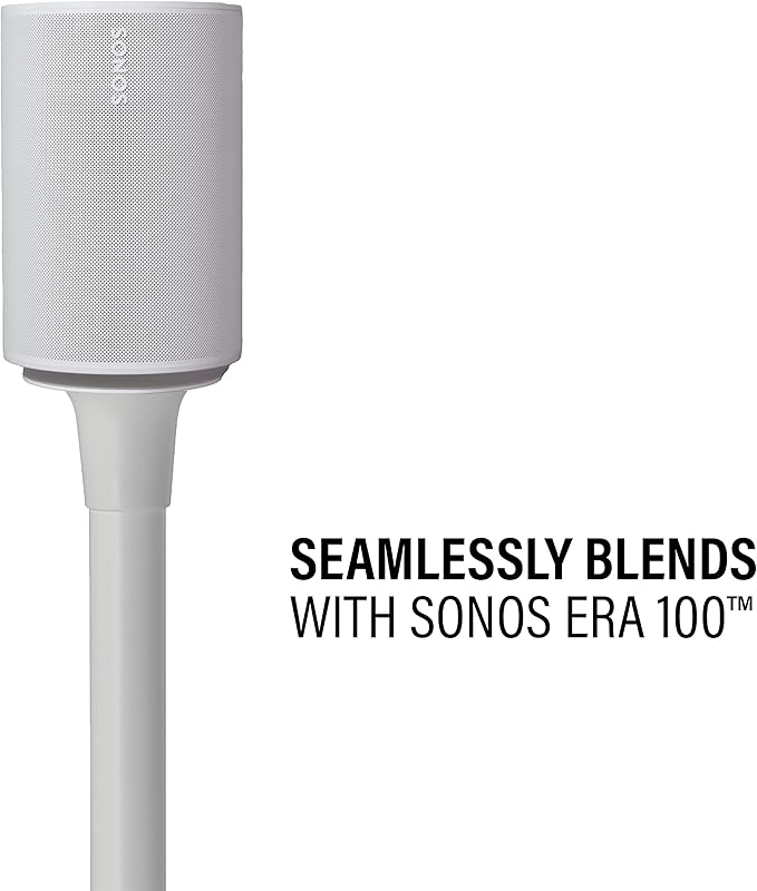 Sanus Fixed Height Speaker Stands for Sonos Era 100 Pair WSSE12