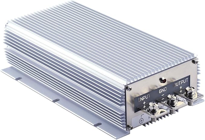 Cllena DC 36V 48V Step Down to 24V 50A 1200W Converter Voltage Reducer, Waterproof DC/DC Buck Transformer Power Supply