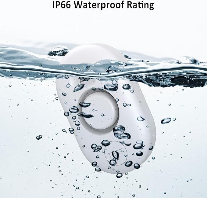 WiFi Water Leak Detector for Home with App Notification, 1 2.4Ghz Gateway + 6 WD61 Sensor, 120dB Water Flood/Drip Alarm for Basement/Kitchen/Bathroom/Toilet/Laundry Room,Sink/Pipe/Faucet Leakage Alert