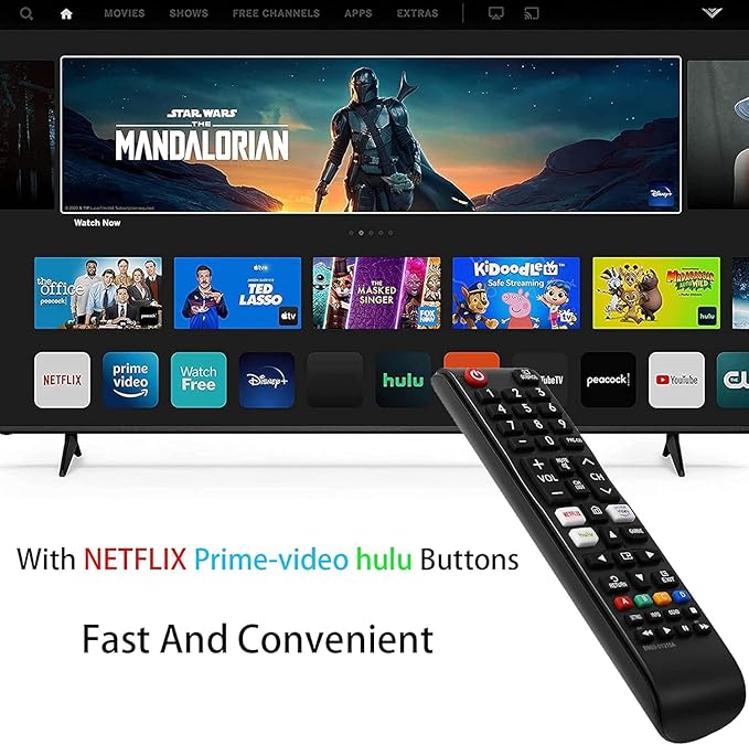 Universal Remote Control for All Samsung TV Remote Compatible All Samsung LCD LED HDTV 3D Smart TVs Models