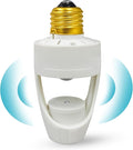 Touch & Glow 360 Motion Sensor Light Socket for Indoor & Outdoor - Energy Efficient Socket Adapter for Garage, Basement, Kitchen, Storage Room - Smart Motion Detector - Motion Activated Light Adapter