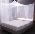 Mengersi Mosquito Net for Bed Canopy,One Side Opening Canopy Netting Bed Drapes for Camping Home Outdoor Travel Dormitory,Full