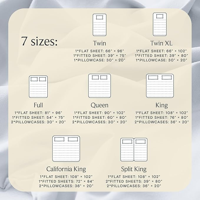 LuxClub 3 PC Twin XL Sheet Set, Deep Pockets Wrinkle Free Cooling Bed Sheets Hotel Bedding for Women, Men, Kids & Teens, Includes 1 Fitted Sheet, 1 Flat Sheet and 1 Pillowcase-Silky Soft Baby Blue