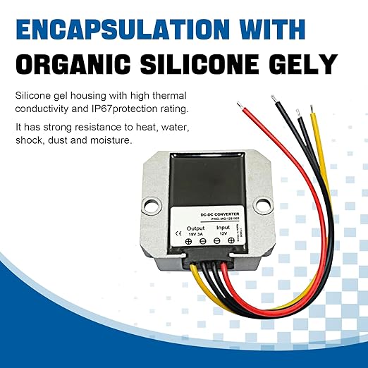DC DC Boost Buck Converter 9V-36V to 24V Converter Power Supply 10A 240W Waterproof Voltage Regulator Auto Step Up Down