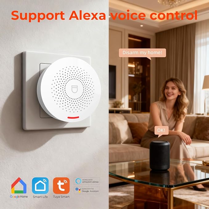 Hapippofa Caregiver Pager Elderly Alert Call Button Life Alert Systems for Seniors no Monthly Fee for Elderly/Patient/Disabled at Home/Hospital/Clinic