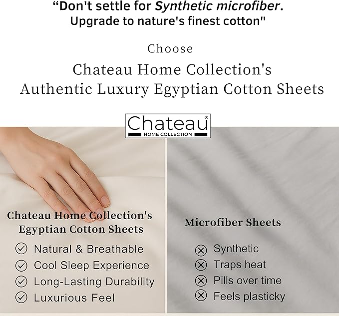 400 Thread Count Queen Cotton Sheet Set, 15" Deep Pocket Queen Sheet Set, Luxury Sateen Weave 4 Piece Naturally Cool Soft Breathable Elasticated Luxury Bedding For All Seasons- Semolina