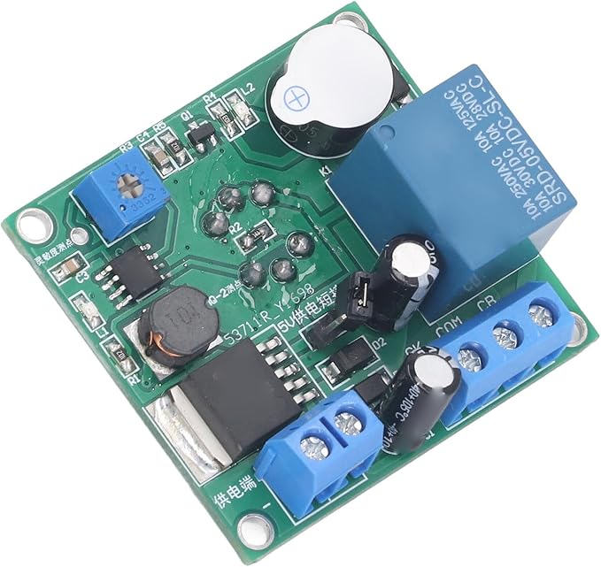 Smoke Sensor Module Switch, PVC Light Sound Alarm Smoke Detector Alarm Module for DC5‑30V with MQ2 Material