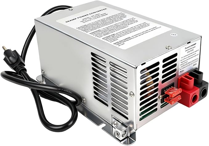 𝟐𝟎𝟐𝟓 𝐔𝐩𝐠𝐫𝐚𝐝𝐞 WF-9855 55 Amp Power Converter, Rv Power Converter, WF-9855-AD, Replace for RV Trailer Camper 9800 Series, WF-9855-AD, 55 Amp Power Converter for Rv, 5 Years Warranty