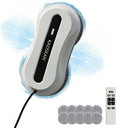 KADSKAN Window Cleaning Robot, Automatic Window Cleaner with Water Spray for Windows/Tiles/Class Door, Inside/Outside, 5600Pa Suction Power, 3.0 Path Planning, Remote Control