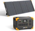 pecron 1800W Solar Generator with 300W Solar Panel, 1024Wh Portable Power Station LiFePO4 Battery Backup, 100W USB-C Output Solar Generator, Fast Charging for Home Use, Camping, RV, Emergencies