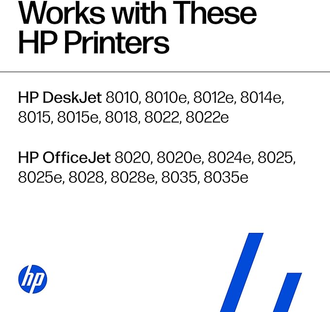 HP 910 Yellow Ink Cartridge | Works with OfficeJet 8010, 8020 Series, OfficeJet Pro 8020, 8030 Series | Eligible for Instant Ink | 3YL60AN