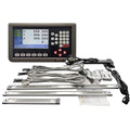 Baykunl 3 Axis DRO Digital Readout for Metal Milling Machine Lathe Machine Tool 470mm+970mm+270mm Magnetic Scale 5um IP67 Sealing Protection 18" x 38" x 10 "
