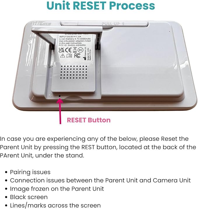Babysense Replacement Add-On Camera for Video Baby Monitor HDS2 Only, Will Work Only with HDS2 Monitors, Requires HDS2 Parent Unit to Operate