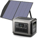 ALLPOWERS R1500L Portable Power Station with SP027 Solar Panel, 1600W 1056Wh LiFePO4 Solar Generator with 100W Panel Included, Solar Power with UPS Function, Fast Charging