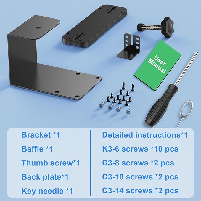 Anti-Theft Video Doorbell Mount Compatible with Tapo, Doorbell Camera Mount, No Drill Adjustable Mounting Bracket Holder Accessories for Apartment Rentals, Enhanced Protection Doorbell Mount Bracket