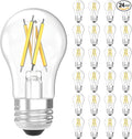 Sunco 24 Pack A15 Light Bulb LED, Edison Style Bulb, Dimmable Vintage Filament Lighting, 800 LM, 7W (60W Equivalent), 5000K Daylight, E26 Medium Base, Wet Rated UL