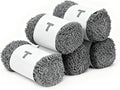 HIXZAP 10 Pieces Microfiber Replacement Pads for X1 Window Cleaners, Reusable, Machine Washable
