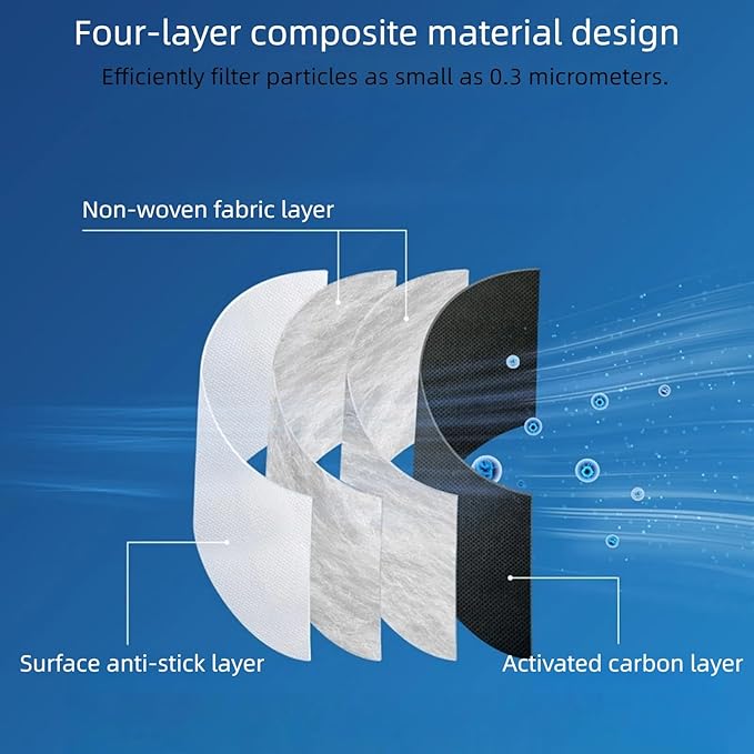 10-pack 3L dust bags, compatible only with Ecovacs DEEBOT X2 COMBO / T30S COMBO / T30S COMBO COMPLETE robot vacuum cleaners (not suitable for other T30 / T30s models)