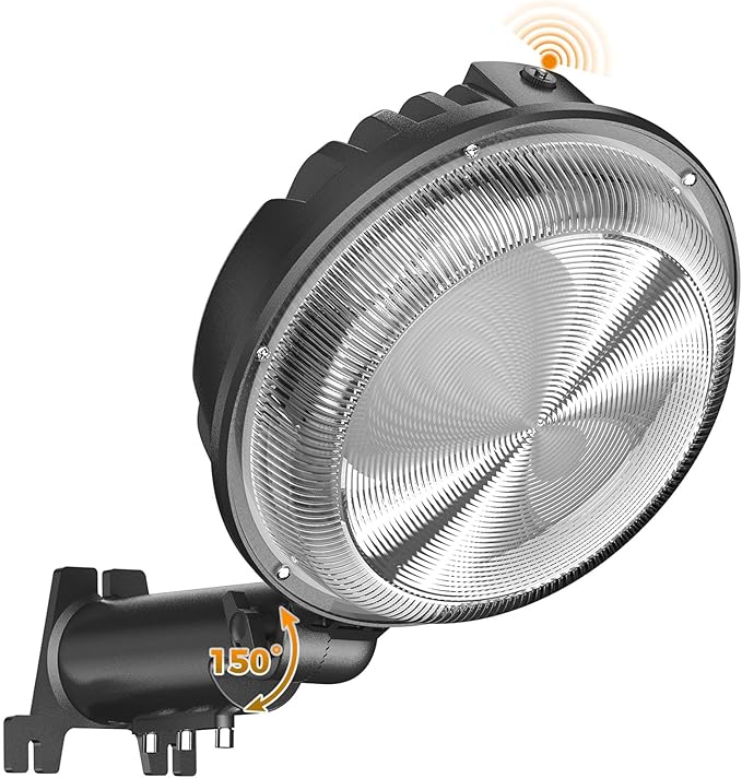 AIKVSXER 200W LED Barn Light 30000LM Dusk to Dawn Photocell LED Outdoor Area Security Light IP66 6500K Daylight for Yard Street Farm Garden Garage 1 Pack