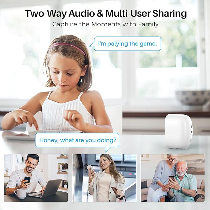 Security Cameras Wireless Outdoor, 2K Battery Powered WiFi Wireless Security Camera Outdoor, AI Motion Detection, Color Night Vision IP66 Weatherproof 2-Way Talk Siren Alarm SD/Cloud Storage, 2 Pack
