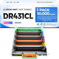 DR431CL Drum Unit Printer High Yield Replacement for Brother DR-431CL Imaging Drum Compatible with MFC-L8900CDW MFC-L8690CDW HL-L8360CDW HL-L8260CDW MFC-L8610CDW MFC-L8905CDW MFC-L9570CDW HL-L8360CDWT