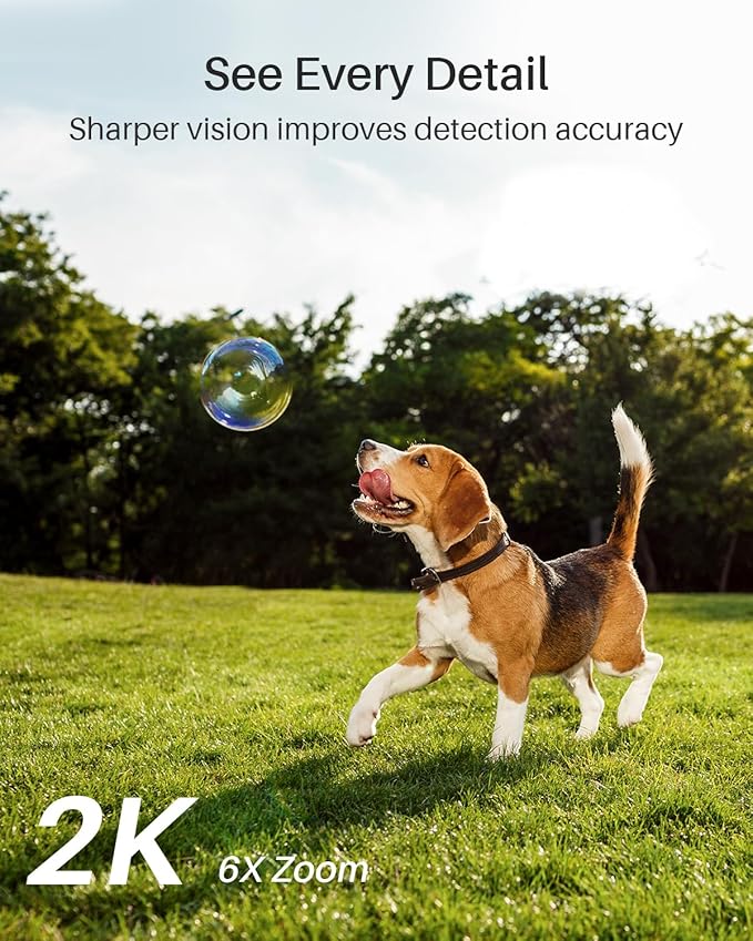 WUUK Security Cameras Wireless Outdoor, Indoor Camera, Home Surveillance System, 2K, No Monthly Fee, Motion Alert, Night Vision, 2.4/5 GHz WiFi, Compatible with Alexa & Google, 4-Camera Kit