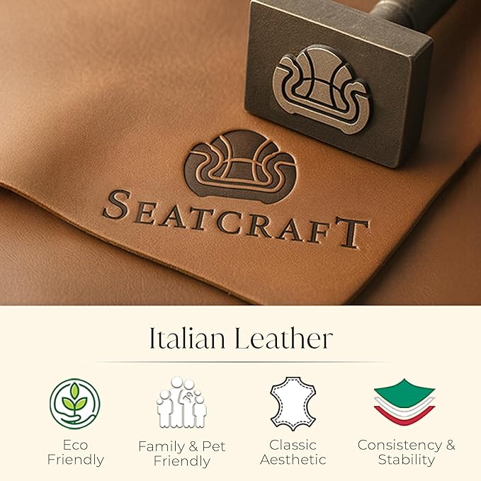Seatcraft Diamante Zero-Gravity CoolZero Italian Leather Home Theater Seating, Power Headrest, Power Recline, Row of 4 Right Loveseat, Red