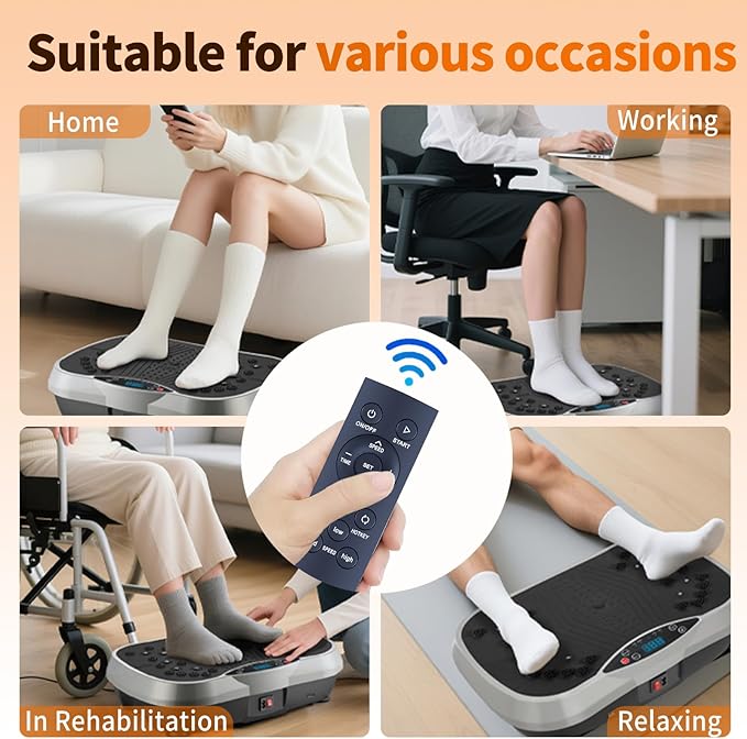 Replacement Remote Control for lifepro Rumblex Max Vibration Plate Exercise Machine