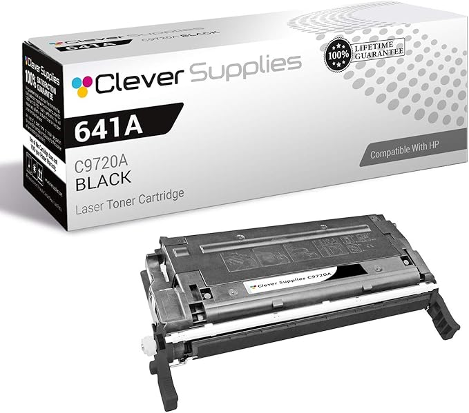 CS Replacement Toner Cartridge Compatible with HP 4650 C9720A Black 641A Color 4600 4600N 4600DN 4600DTN 4600HDN 4610 4610N 4650 4650N 4650DN 4650DTN 4650HDN