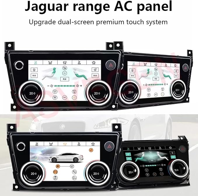 7 Inch LCD Touch Screen Air Conditioning Climate Control AC Panel for Jaguar XJ XJL XJR X351 2010-2019