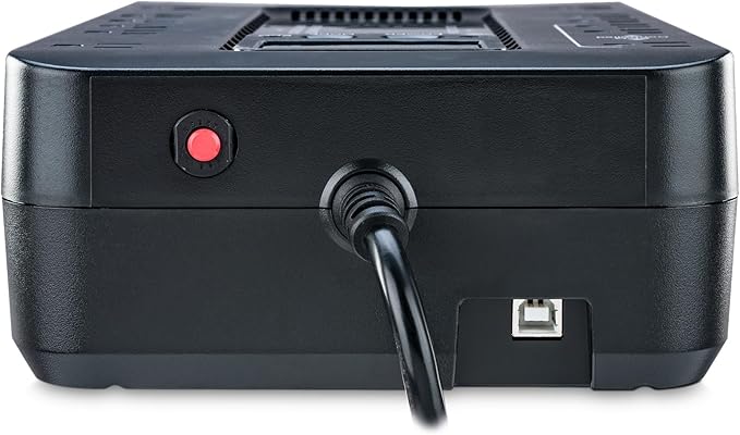 CyberPower EC750G Ecologic Battery Backup & Surge Protector UPS System, 750VA/450W, 12 Outlets, ECO Mode, Compact Uninterruptible Power Supply, Black