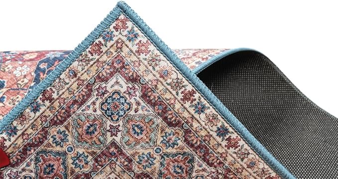 Gertmenian Indoor Boho Area Rug - 9x13 Extra Large, Non Slip, Super Strong, Ideal for High Traffic Areas in Bedroom, Living Room, Kitchen - Cinzia, Bronze, 28509
