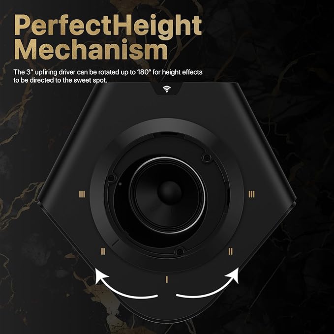 Nakamichi Dragon 11.4.6 Home Surround Sound System with Dolby Atmos and DTS:X Pro. Best Soundbar with AVR Processing