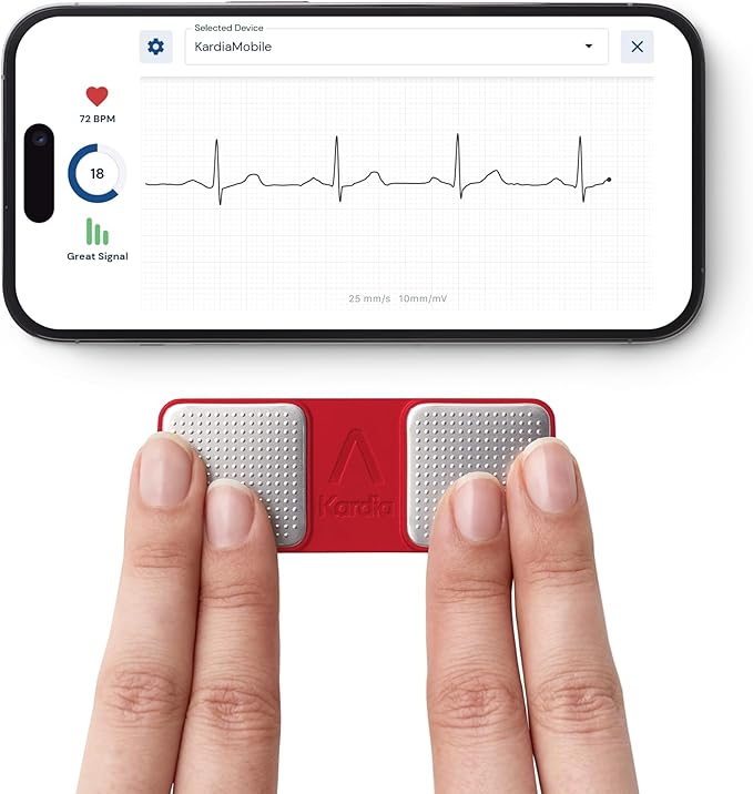 KardiaMobile 1-Lead Personal EKG Monitor