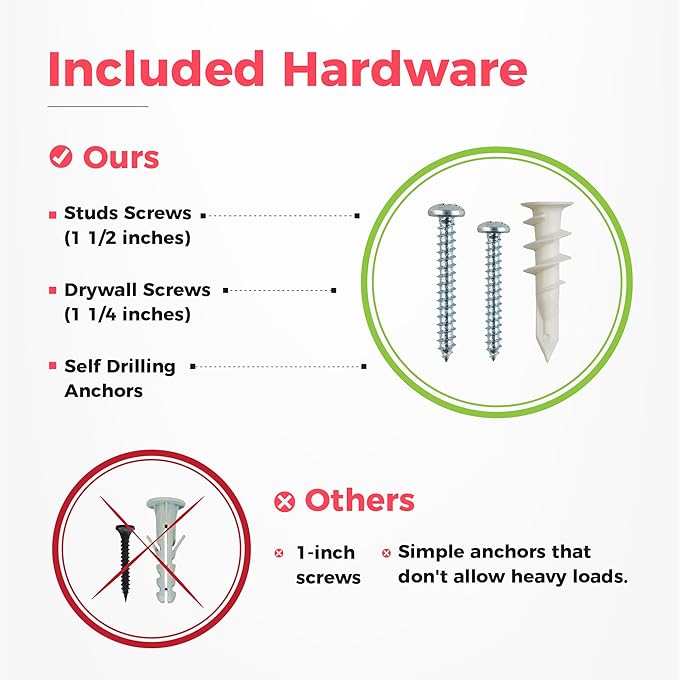 TIDYME Garage Wall Organizer | 32" Heavy-Duty Tool Storage Rack | Adjustable Double-Layer Hooks | 200 lbs Capacity | Carbon Steel Wall Mount Holder for Shovels, Rakes, Ladders & Power Tools