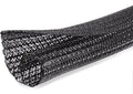 Moxita 10ft - 1/4 inch Cord Protector Cable Sleeve Split Wire Loom Tubing for Power Cord Audio USB Cable, Cord Sleeve Cable Management for TV Computer, Cord Protectors from Pets Chewing, Black