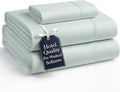 Casa Platino Bed Linen Set, Twin XL, Mineral - Includes Pre-Washed Ultra Soft Microfiber Sheet Set with Deep Pockets
