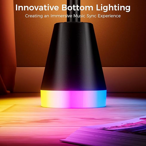 2PCS RGB Corner Floor Lamp, 60 Inch Bright Standing Lamps for Bedroom with APP and Remote Modern Floor Lamp Color Changing Ambience Light with Music Sync and 16 Million Colors