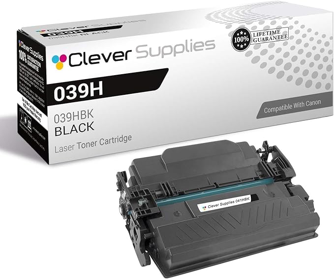 CS Replacement Compatible with Canon 041H 0453C001 imageCLASS LBP312dn (Black, 1 Pack)