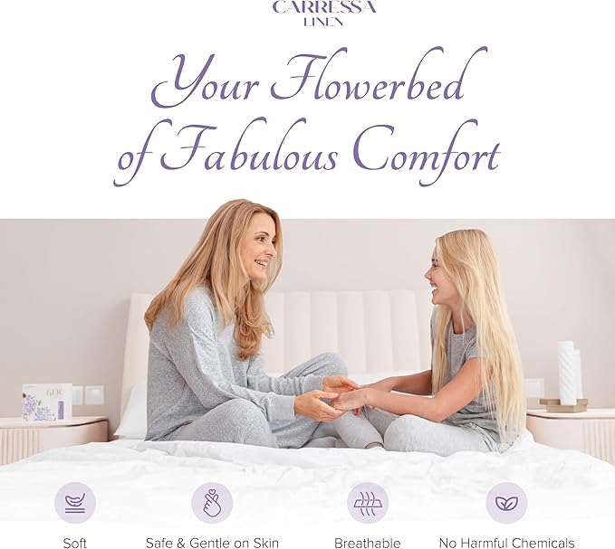 Carressa Linen Luxury Egyptian Cotton California King Stripe Sheet Set, 600 Thread Count Extra Long Staple 4 PC Set, Cal King Stripe Sheets, Soft, Cooling Striped Sheets 16 in Deep Pocket - Dark Grey